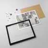 Gerahmtes Poster - Schwarzer Rahmen - Geometrie Kunst Stein Produktbild-Vorschau 4