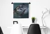 MuchoWow® Wandteppich Wandbehang Hai - Weiß - Wasser 60x60 Produktbild-Vorschau 4