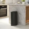 HOMCOM Vuilnisbak 30 liter, trapmodel, afvalbak met deksel, Productafbeelding-voorbeeld 2