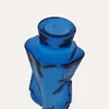 KEYHOMESTORE | Angelo in Vetro con Porta Candela Blu Anteprima dell’immagine prodotto 5