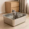 Katzentoilette Groß Katzenklo Edelstahl 44.5x34.5x14.5cm, Produktbild-Vorschau 2