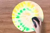 MuchoWow® Mauspad Mousepad Krawattenfärbung - Grün - Weiß Produktbild-Vorschau 3