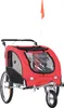 PawHut  2 in 1 Hundeanhänger Jogger Fahrradanhänger Hunde Produktbild-Vorschau 1