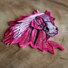 Aufnäher - Pferd - pink-rosa - Patch Produktbild-Vorschau 6