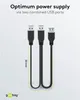 goobay USB 3.0 Dual Power SuperSpeed Kabel schwarz 0,3 m Produktbild-Vorschau 3