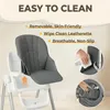 Hochstuhl Baby Klappbar 2 in 1 mit Rollen, Höhenverstellbar Produktbild-Vorschau 8