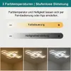 Smarte LED-Deckenlampe 90×60 cm, moderne Deckenlampe mit Produktbild-Vorschau 2
