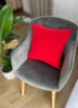 Dekokissen, Sofakissen, 50x50 cm, Rot, 4er Set Deko Produktbild-Vorschau 3