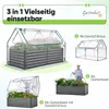 Quictent Hochbeet mit Abdeckung, Pflanzkasten-Set für den Produktbild-Vorschau 3