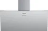 A silver range hood is shown against a white background. Náhľad obrázku produktu