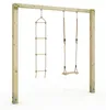 Balançoire Wickey Aero Star en bois avec 2 sièges en bois Voir les images du produit 2