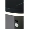 Close-up of a solar light with a motion sensor and a black button. Podgląd zdjęcia produktu