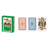 A deck of playing cards and three individual cards are displayed against a white background. Produktbild-Vorschau