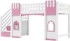 Letto a castello Sweiko 90 x 200 cm con scala con Anteprima dell’immagine prodotto 11