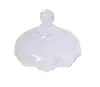 Glas Bonbonglas 13cm mit Deckel Kristall-Design | Elegante Produktbild-Vorschau 5