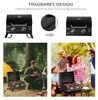 Outsunny Gasgrill BBQ Tischgrill 2 Brennern Camping Grill Produktbild-Vorschau 5
