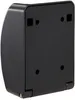 The back of a black key safe is shown against a white background. Produktbild-Vorschau
