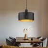 Hängeleuchte, schwarz-gold, 1 flammig, H 120 cm Produktbild-Vorschau 7