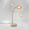 Schreibtischlampe Tischlampe Leselampe Kabelschalter Produktbild-Vorschau 5