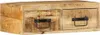 vidaXL Mobile TV a parete 60x30x19 cm Legno di mango grezzo Anteprima dell’immagine prodotto 3