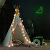Neon LED dinosauro decorazione da parete verde 23,5x24,5 cm Anteprima dell’immagine prodotto 6