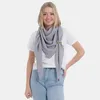 Knit Factory Liv Dreieckstuch - Grau - 190x85 cm Produktbild-Vorschau 2