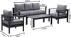 MeXo von GLP HOME  Lounge Gartenmöbel 4-Teilige Aluminium Produktbild-Vorschau 2