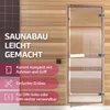 Suleno Saunatür mit Zarge 70 x 190 cm robuste Konstruktion Produktbild-Vorschau 4