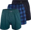 Cornette pánské boxerky široké 3 pack L | Vzdušné, volné, Náhled obrázku produktu 2