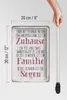 Blechschild Spruch 20x30cm Zuhause Familie beides ein Segen Produktbild-Vorschau 6