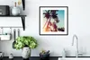 MuchoWow® Gerahmtes Poster Palme - Sommer - Retro - Sonne Produktbild-Vorschau 4