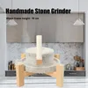Steinmühle, přírodní kamenné a dřevěné materiály, výška 15 Náhled obrázku produktu 4