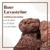 Aquarium Natursteine Lavastein rot 10 Kg Mix Größe M bis L Produktbild-Vorschau 2