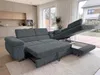 AX LIVING  Konak Cord-Schlafsofa R Dunkelgrau 276 cm mit Produktbild-Vorschau 2
