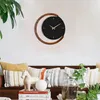 Opviq, Moon Time Wooden Metal Wall Clock - APS117, Orologi Anteprima dell’immagine prodotto 2
