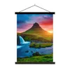 MuchoWow® Textilposter Wasserfall - Berg - Moos - Produktbild-Vorschau 1