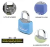 MASTER LOCK Kleine Vorhängeschlosser [Schlüssel] [4er-Set] Produktbild-Vorschau 4