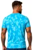 Herren T-Shirt | Sommershirt | Batik Optik | 2879 Türkis L Produktbild-Vorschau 3