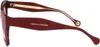 Carolina Herrera Mod. Ch 0015 S Burgundy Produktbild-Vorschau 4