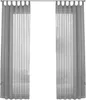 2er-Pack Gardinen Transparent Vorhang Set Wohnzimmer Voile Produktbild-Vorschau 4