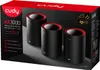 Cudy M3000 3-Pack, Čierna, Červená, Vnútorný, Sieťový Náhľad obrázku produktu 3