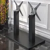 MADRID | Bistro Doppel Tischgestell | Schwarz | Höhe: 72 cm Produktbild-Vorschau 15