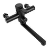 A black faucet is shown against a white background. Podgląd zdjęcia produktu