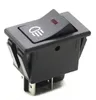 Kfz-Wippschalter 12V 35A, mit roter LED, Snap-in 20x34mm Produktbild-Vorschau 2
