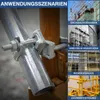 2X 360° 48x48mm Drehkupplung Gerüstschelle Gerüstkupplung Produktbild-Vorschau 2