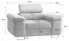 Masseno Polstersessel CALVO M, Loungesessel ergonomisch,  Produktbild-Vorschau 6