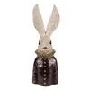 A studio shot of a decorative rabbit figurine. Produktbild-Vorschau