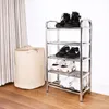 QUVIO Schuhregal - Schuhbank - Schuhregal Flur - 5 Fächer - Produktbild-Vorschau 5