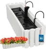KOTARBAU® Blumenkasten Balkon Blumentopf Selbstbewässernd Produktbild-Vorschau 1