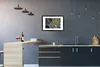 MuchoWow® Gerahmtes Poster Kräuter auf grauem Hintergrund Produktbild-Vorschau 2
